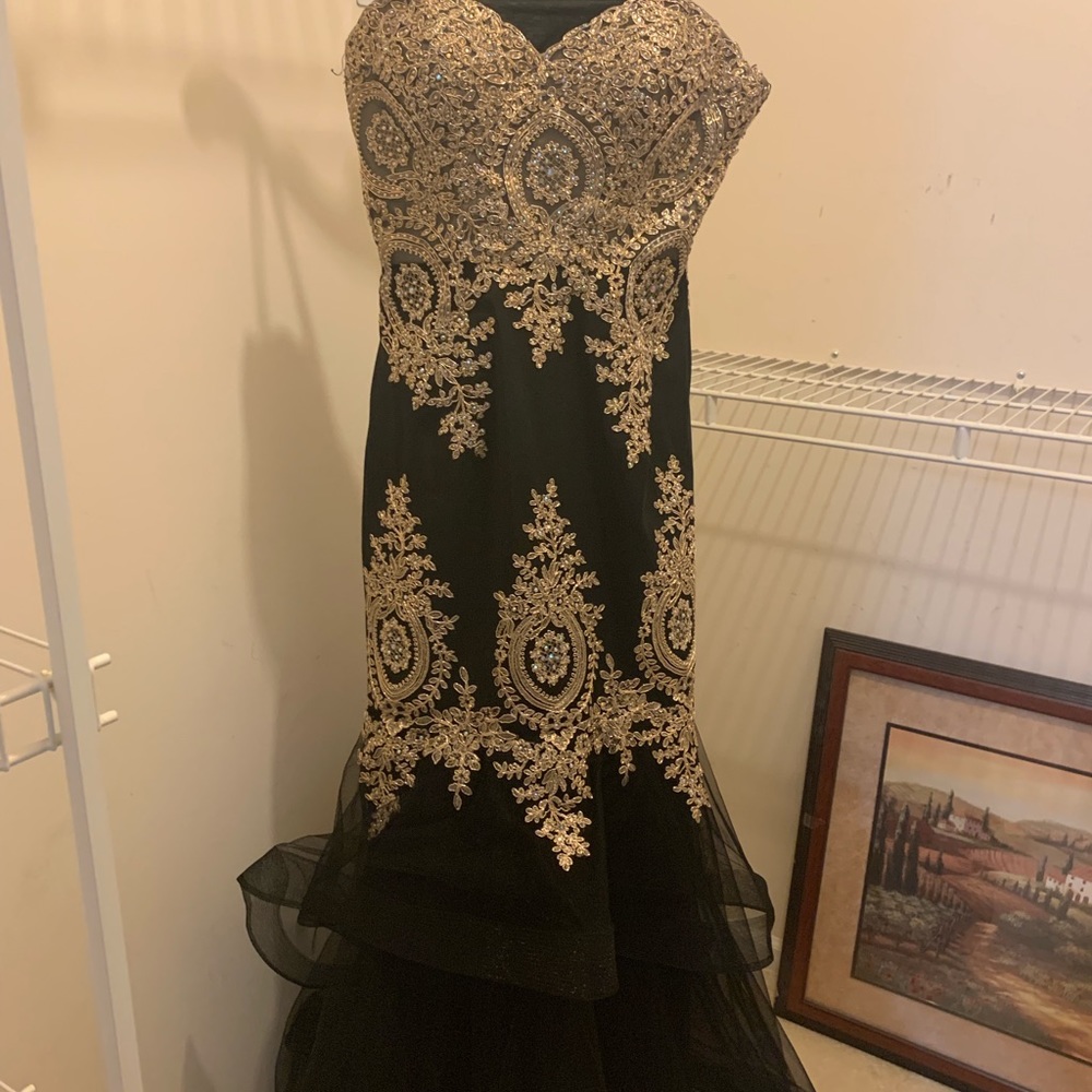 Party/prom gown from David’s Bridal - Picture 3 of 8